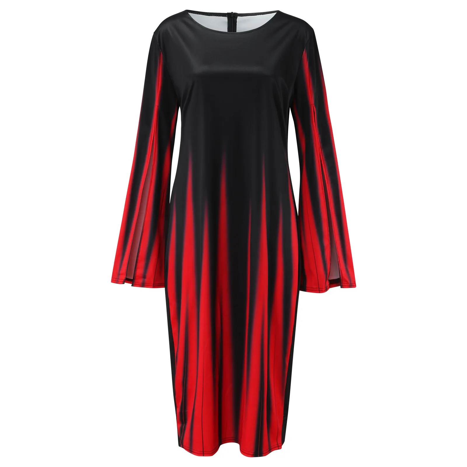 

Cocktail Size Dress Elegant Party Dress Stretchy Irregular Fashion Pencil Women's Sleeve Women's Women Wraps