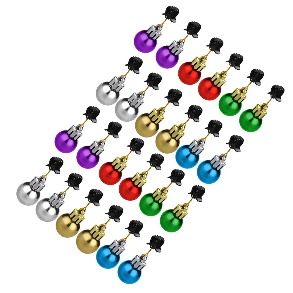 24pcs Decorative Funny Tree Clips for Tree Party Christmas