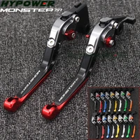 for ducati monster797 m797 797 monster m 797 2017 2020 2019 motorcycle cnc adjustable folding extendable brake clutch levers