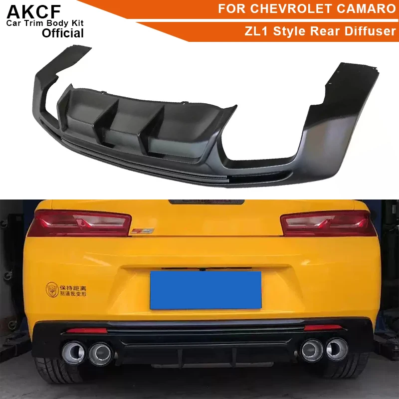 

Задний диффузор Camaro ZL1 для Chevrolet Camaro, обновленная модификация, сепаратор бампера, автомобильные аксессуары, комплект разделителя кузова