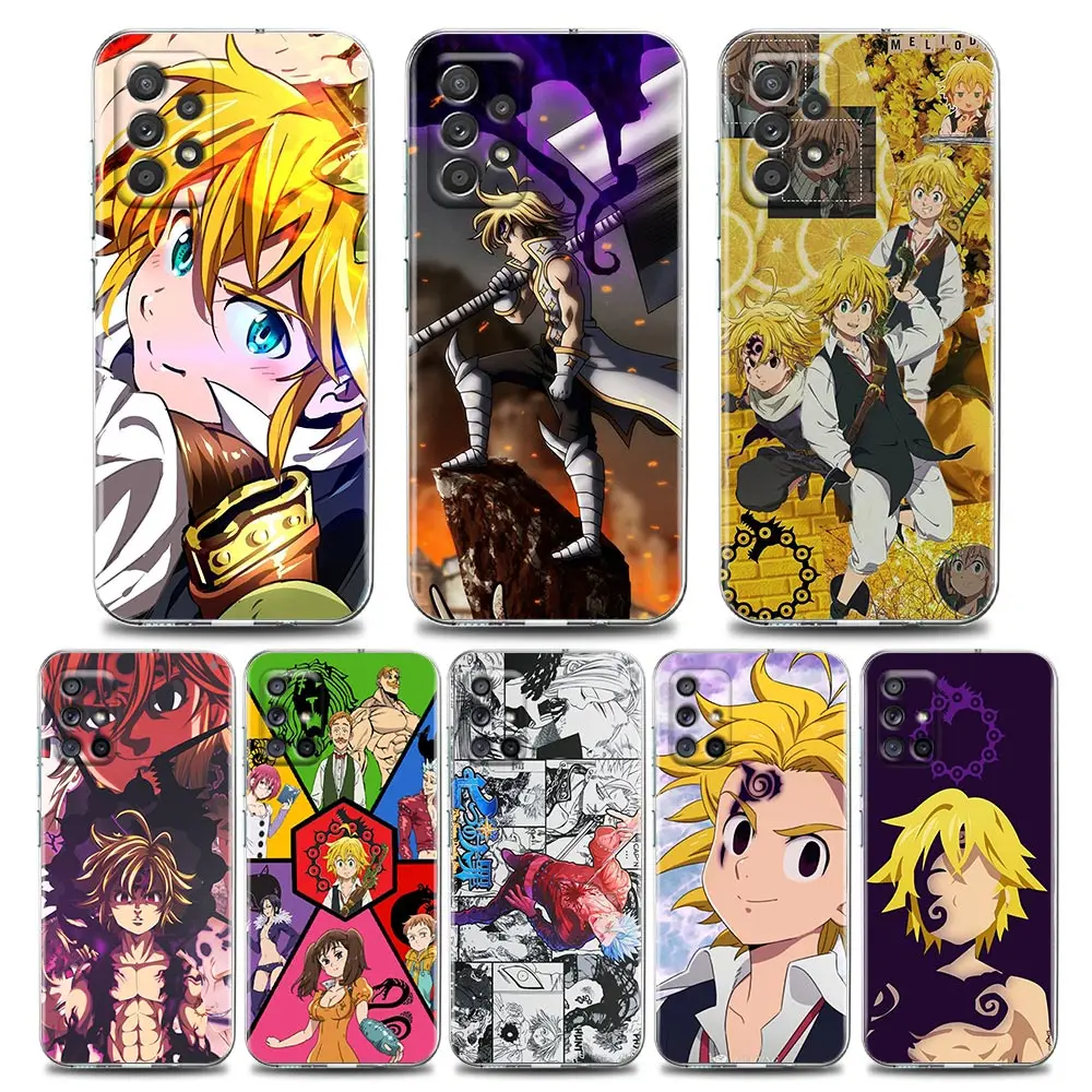 

The Seven Deadly Sins Anime Clear Case For Samsung Galaxy A52 5G A53 A72 A53 A73 A51 A33 A32 A41 A22 A23 Soft Phone Cover