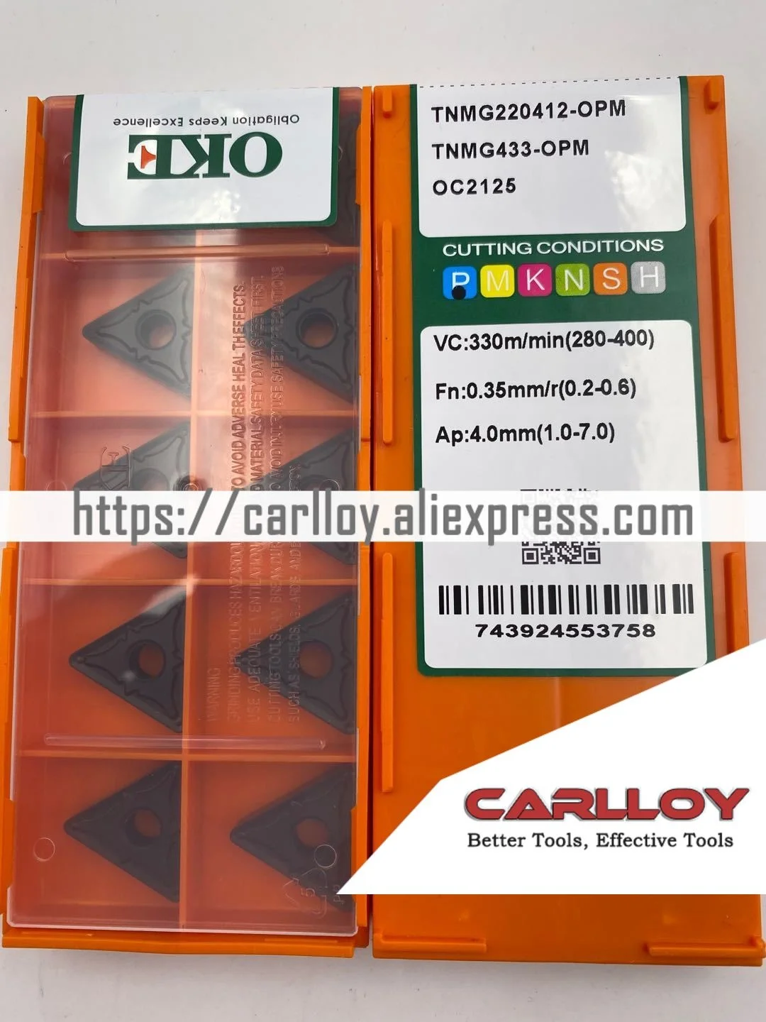 

Oke tnmg220412-opm oc2125 pre auction inquiryOKE Carbide Cutting Tools