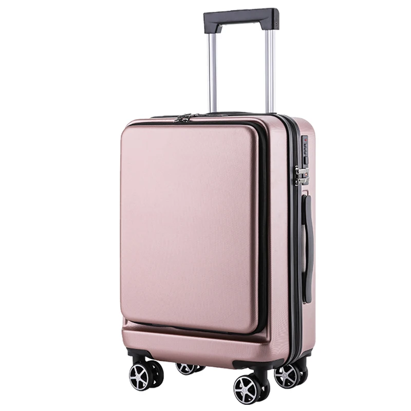 

Travel Suitcase Business Open Trolley Luggage Small Lightweight Luggage Business Trip Boarding Case S14730-S14739 Dn