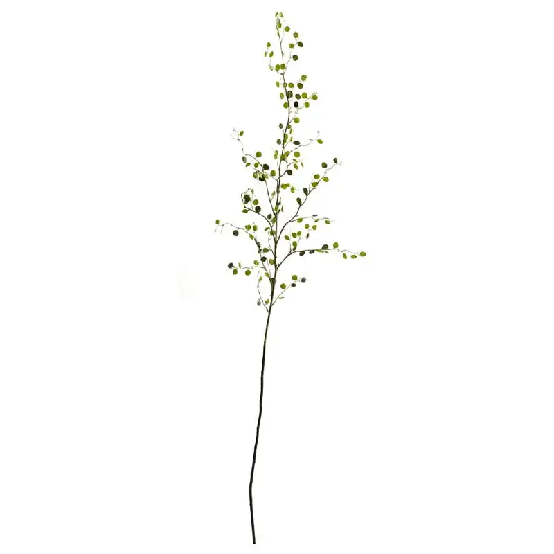 

Night Willow Artificial Flower Stems, Set of 6, Green Pressed flowers Green wall Beauty and the beast party decoration Flowers a