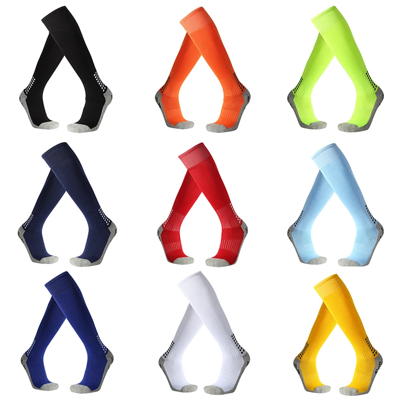 

New Style Football Socks Silicone Suction Cup Grip Anti Slip Soccer Socks Sports Men Women Baseball Rugby Socks
