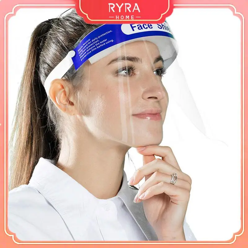 

1pcs Transparent Goggles Face-Shield Durable Protect Safety Mask Reusable Anti-Fog - Protection Visor Installation Comfortable