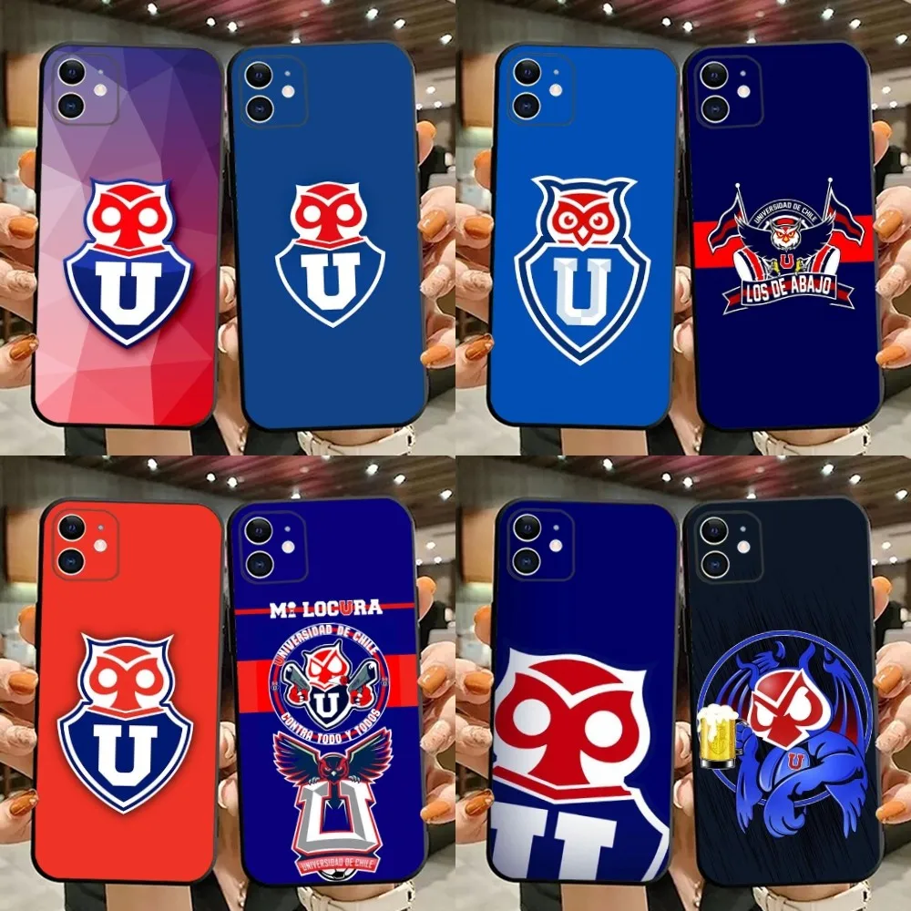 Чехол для телефона с логотипом Университета C-Chile iPhone 15 14 13 12 11 Plus Pro Max XS X XR SE Mini 8 7