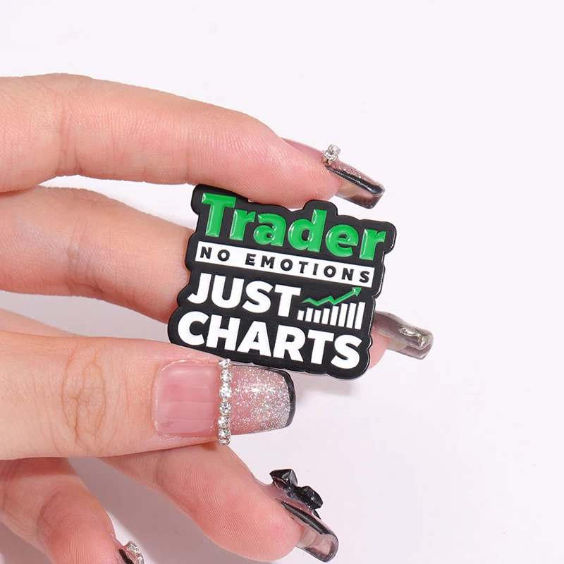 Эмалированные булавки Humor Satire индивидуальные Броши продавца без эмоций просто