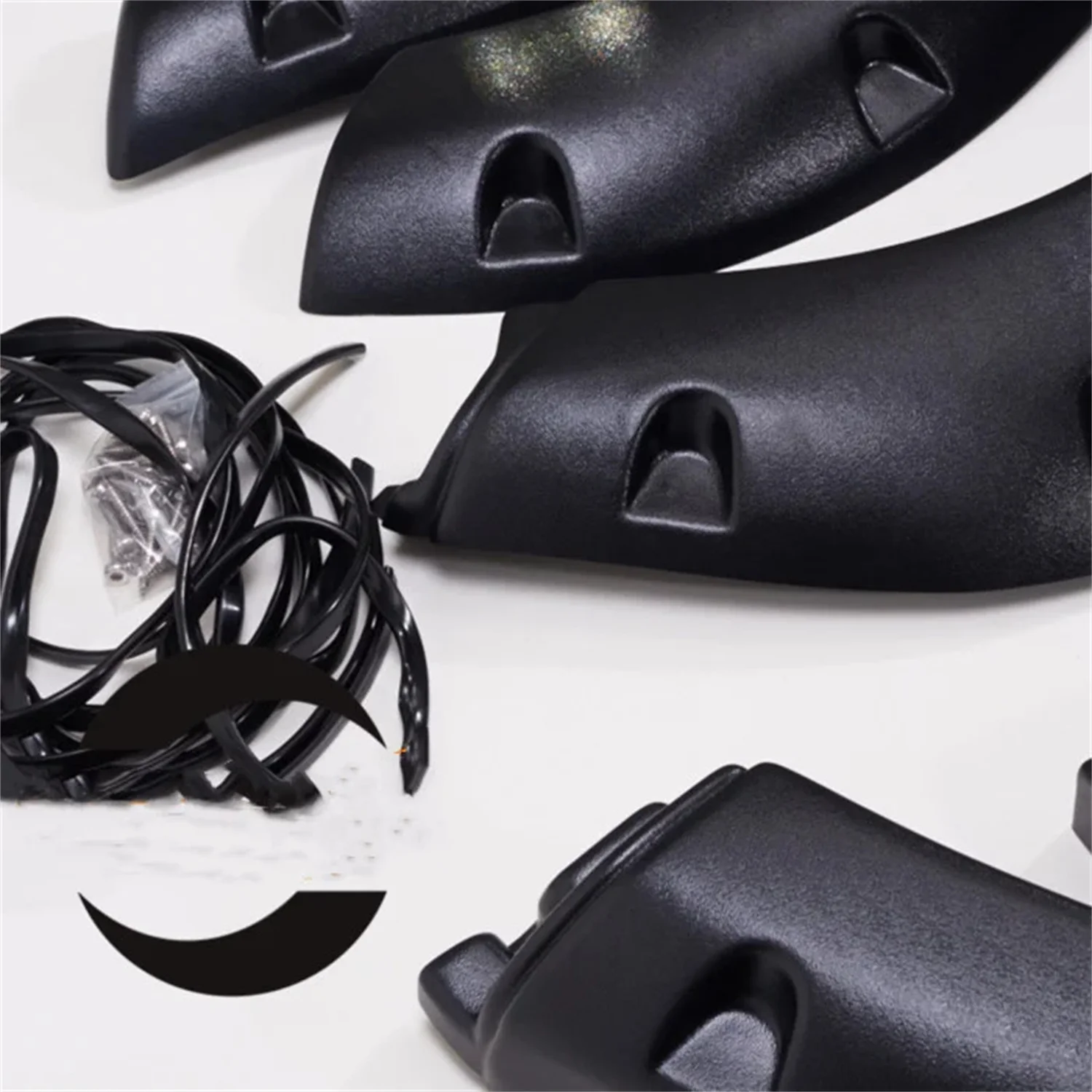 Автомобильные расширители крыльев защита для бровей/наклейка Toyota Land Cruiser LC80 FJ80 4500