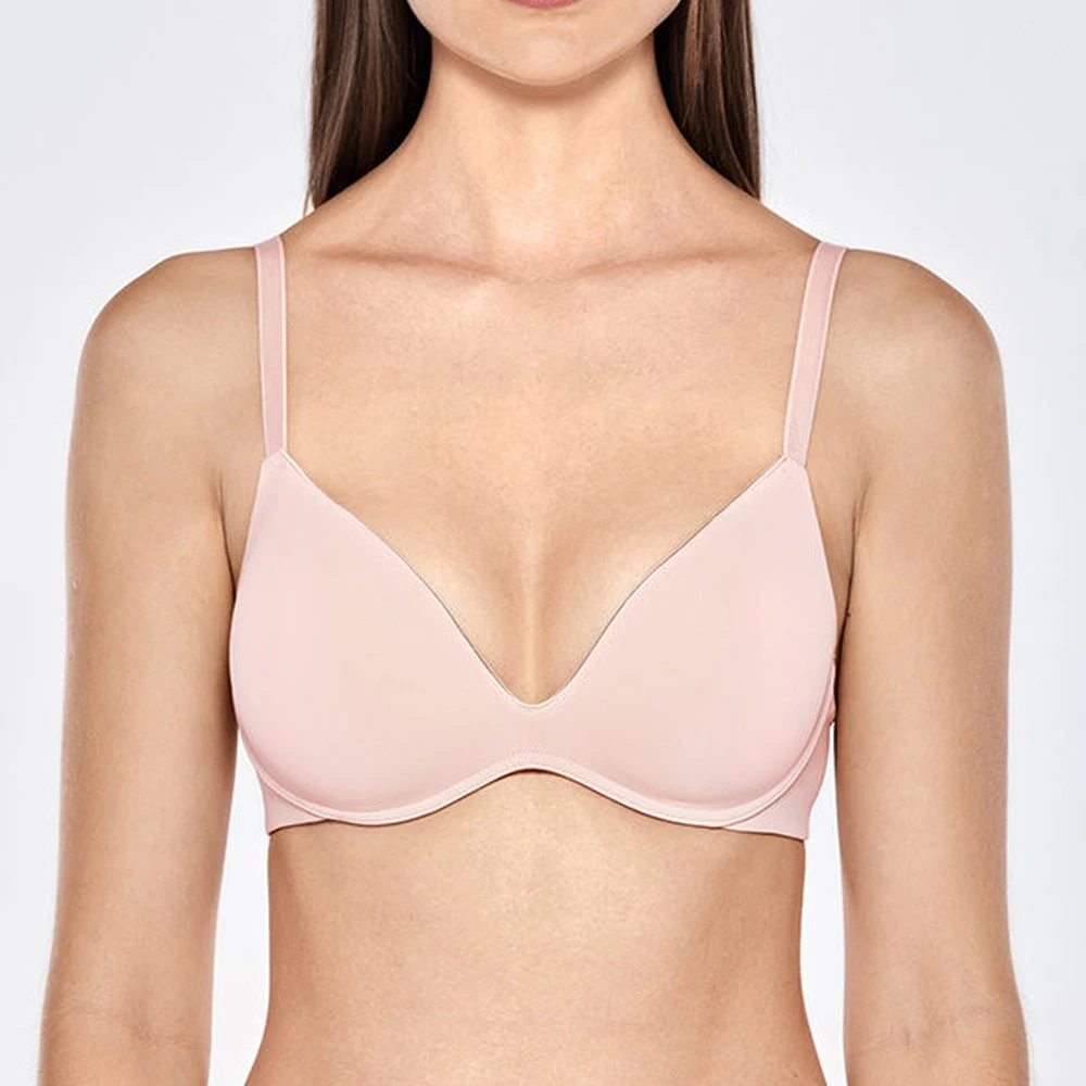 New Plus Size Bra Bralette For Woman One-Piece  Brassiere Wire Free Bras Underwear 3/4 Cup 32-40 ABCDDDE