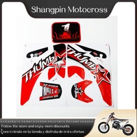racing motorcycle kohis sticker crf50 sticker red yellow blue green for crf50 xr50 plastic fairing body kit dirt pit bike style