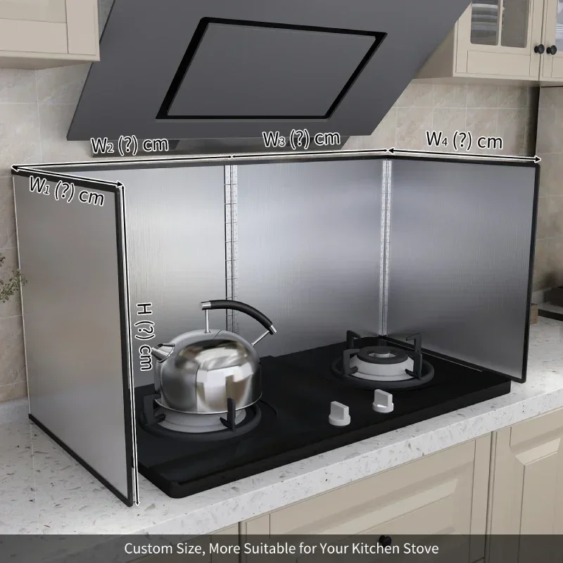 Защита от брызг жира для приготовления пищи Индивидуальный размер экран из