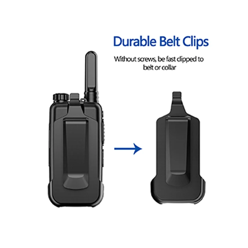 2PCS Kids Walkie Talkie Mini Children Radio Baofeng BF-T15 462-467Mhz Flashlight USB Charging Radio 22 channel