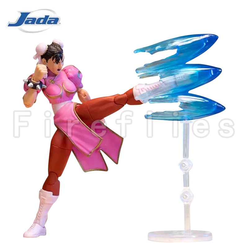 6 дюймов Jada Toys 1/12 Ultra Street Fighter II: The Final Challengers Pink Chun-Li Аниме-модель для подарка