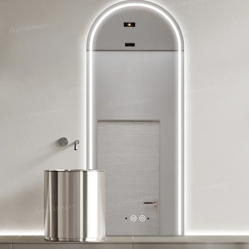 Светодиодное зеркало для душа умное всего тела большой стол настенное бритья