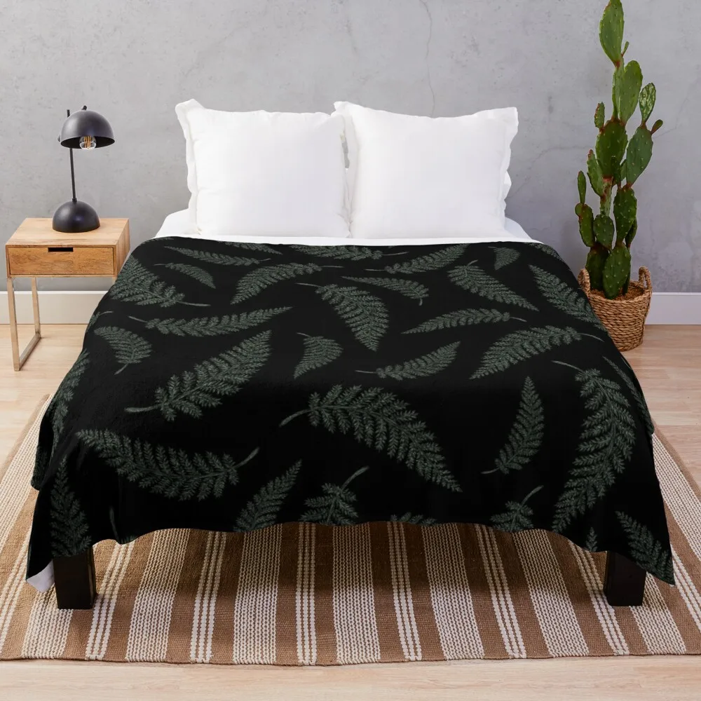 

Fern Witch Throw Blanket decorative throw blanket furry blankets