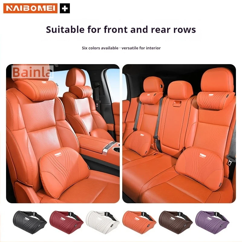 Фото НОВЫЕ автомобильные подушки для подголовника 2026 года, для GEELY Coolray X6 X7 EX7 Emgrand Monjaro Okavango 2025, автомобильная подушка для шеи, поясничная подушка, поддержка шеи №2