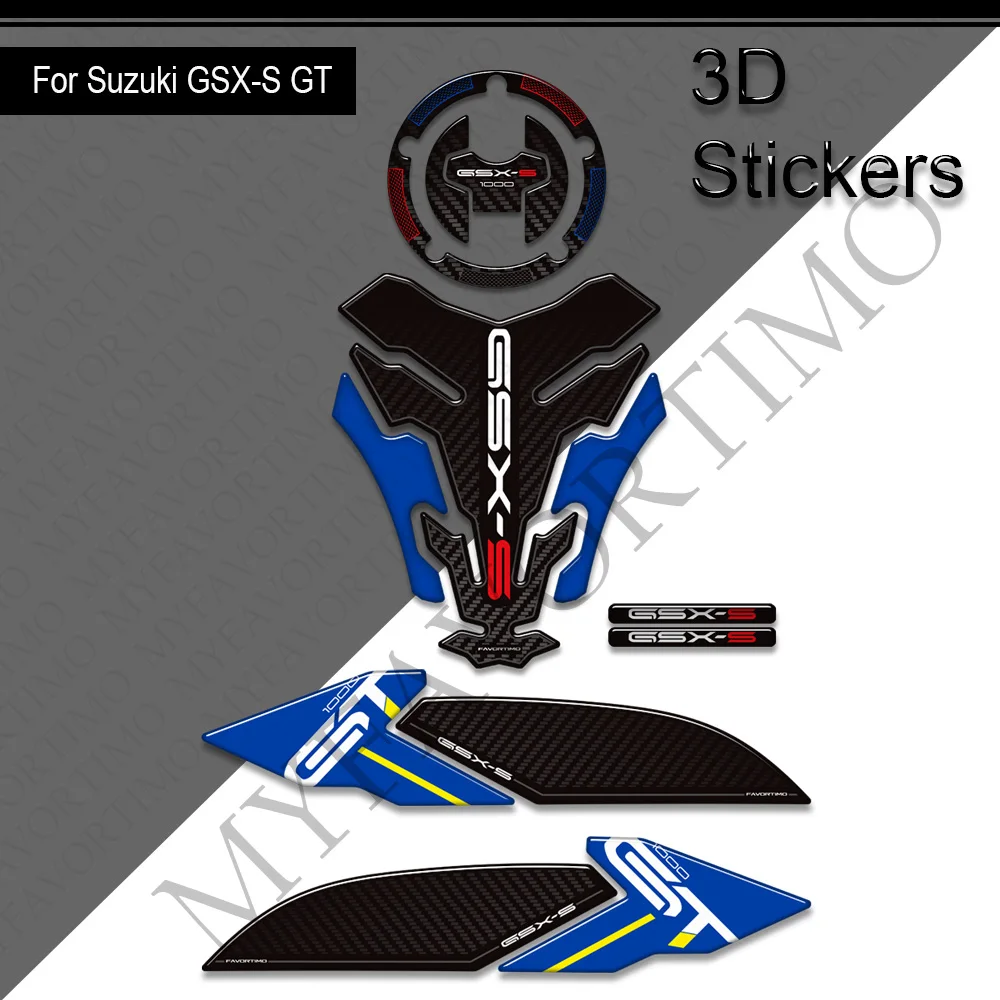 Мотоциклетный бак Pad защитные наклейки для газа мазута Suzuki GSX-S 1000 S GT GSX-S1000GT GSX S1000