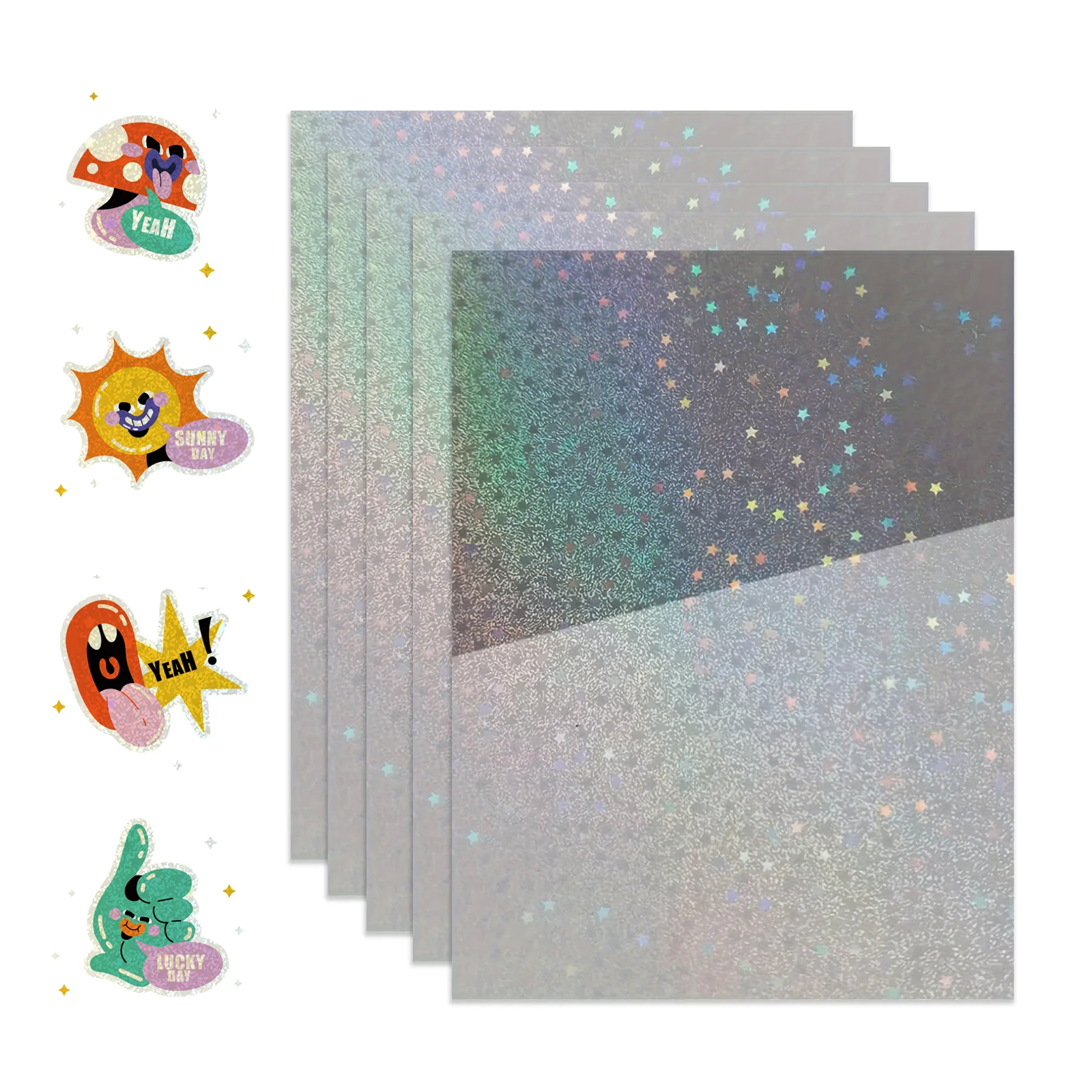 

Голографические самоклеящиеся наклейки А6