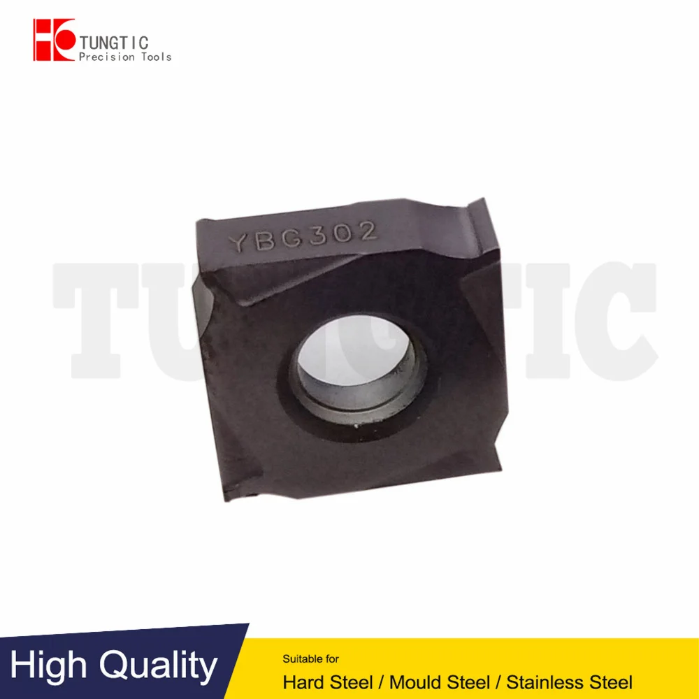 XSEQ12T4 YBG302 XSEQ1204 XSEQ1202 Индексируемые фрезерные вставки Твердосплавный резак для
