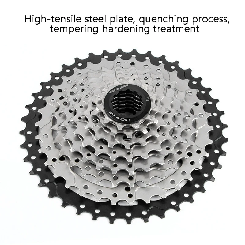 Велосипеды GUB маховик 8 скоростей 11-40T кассета для горного велосипеда сверхлегкая