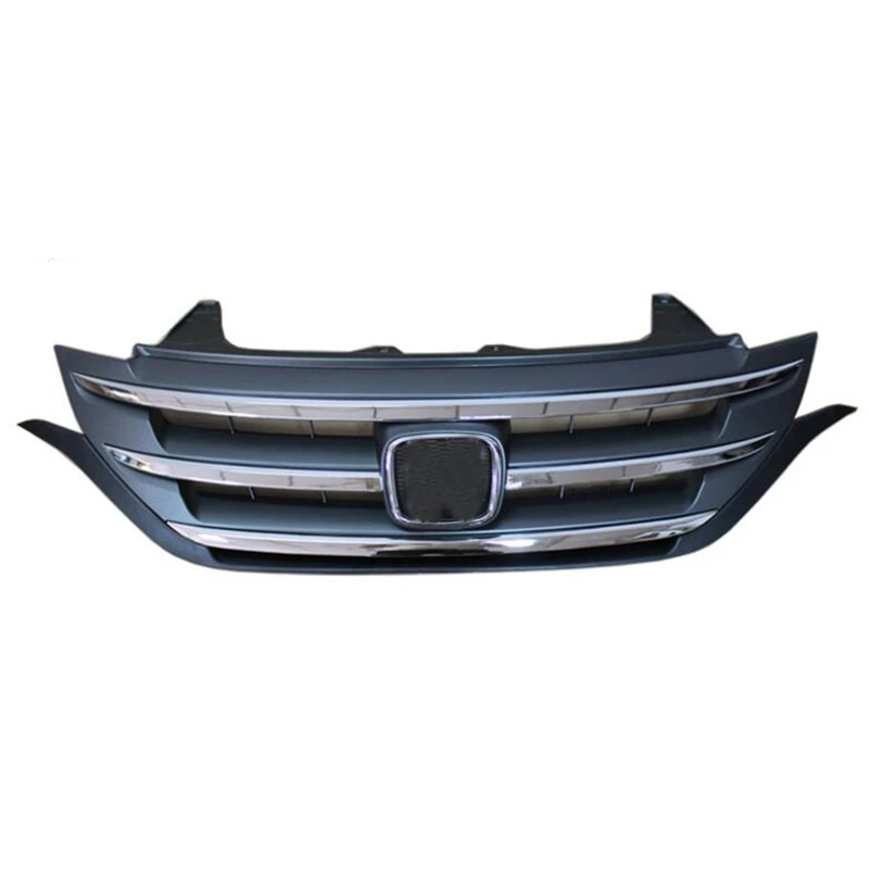 

Для OLD Honda CRV АВТОМОБИЛЬНАЯ решетка, аксессуары 2012-2015 года, ABS, разделитель переднего бампера, ремонт, серебряные грили, комплект кузова