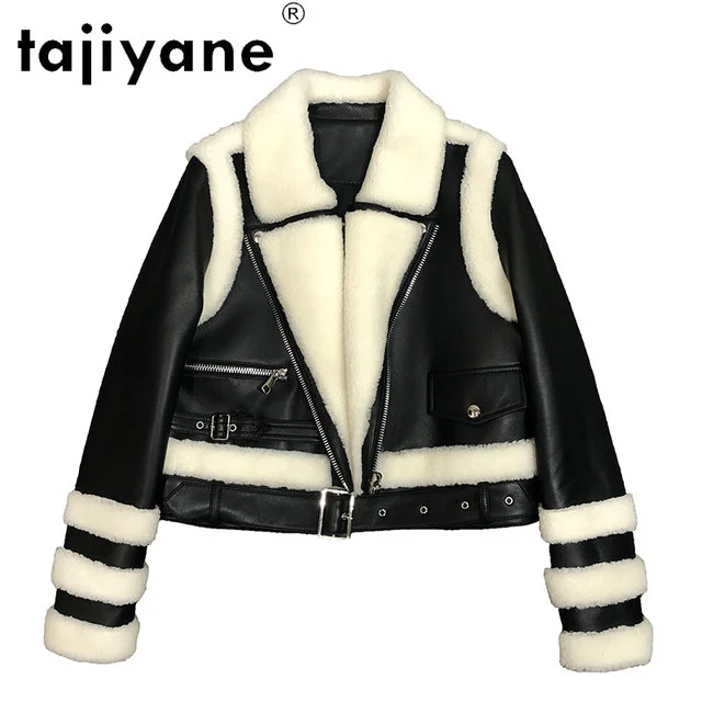 

Luxury brand 2023 Genuine Leather Jacket Women Real Sheepskin Jackets Woman 100% Lamb Fur Coats High Quality Mujeres Abrigos TN1