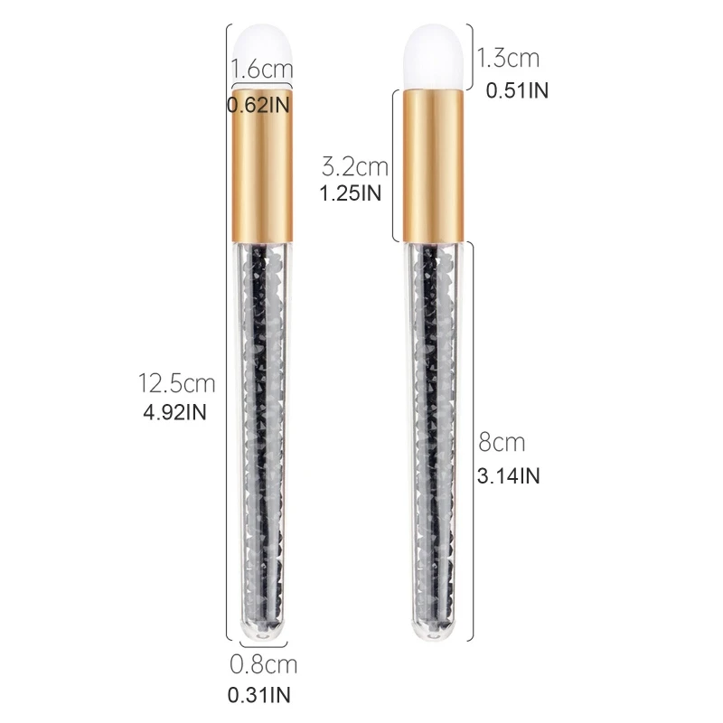 Наращивание ресниц Очищающая кисть для бровей Шампунь глубоких пор носа и черных