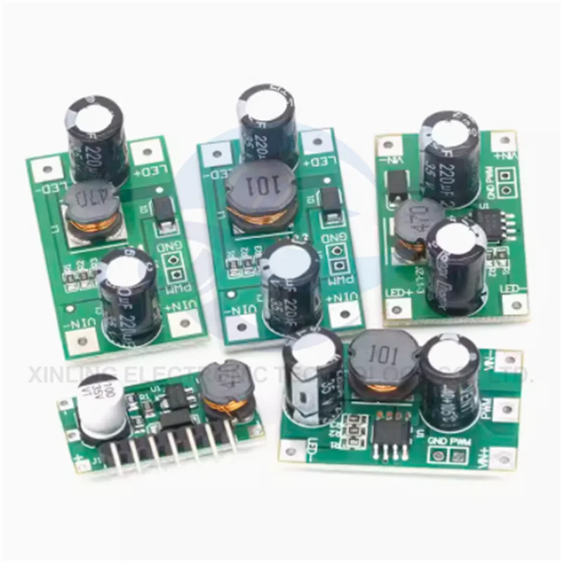 

DC-DC constant current module 1W/2W/3W LED driver 350mA/700mA PWM dimming input 5-35V