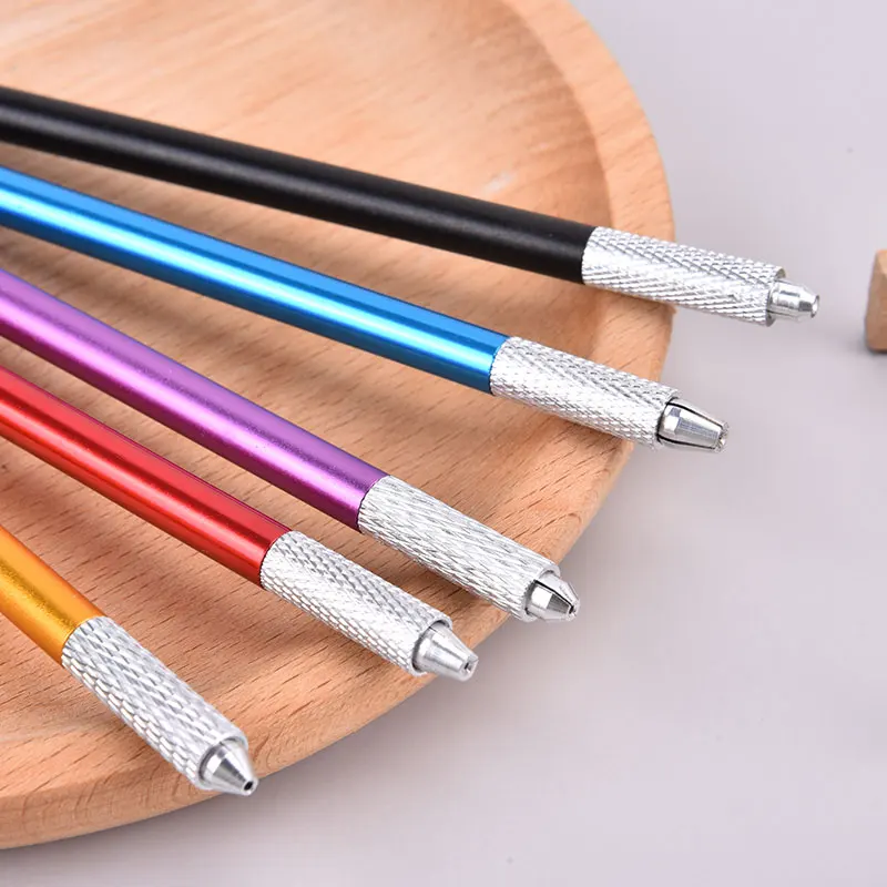 

Professional Stainless Steel Manual Microblading Pen Tattoo Tools For 3D Eyebrow