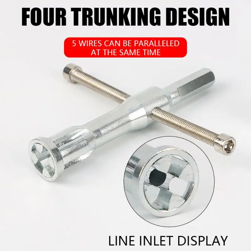 Инструмент для снятия изоляции проводов и соединения Xiaomi Twisted Connector Tool Home And Electrician Universal.