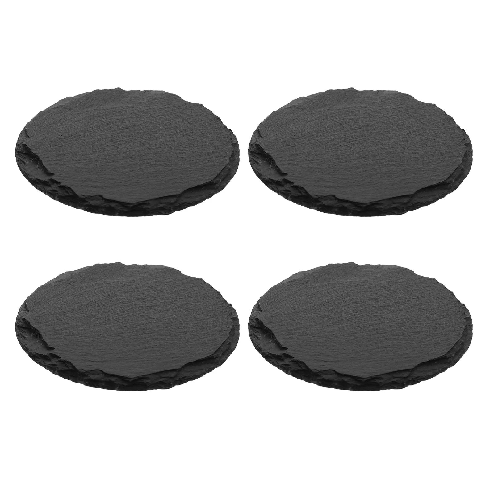 

Coaster Cup Coasters Slate Stone Drink Mat Heart Coffee Mug Pad Holder Natural Car Drinks Round Tea Hot Set Table Blank Pads