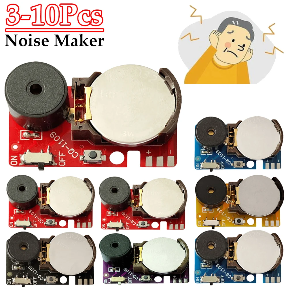 3-10 Шт. Шумогенератор Для Крикета Апрельский День Дурака Скрытые Шутки