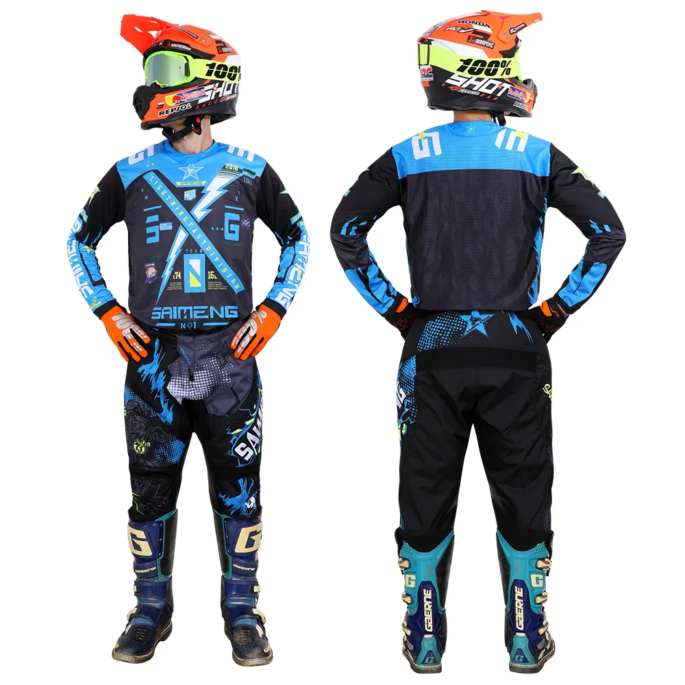 

NEW 2022 RAPIDLY FOX 180/360 Combo motocross gear set mx jersey pants motorbike clothing mtb enduro car racing suit Off Road