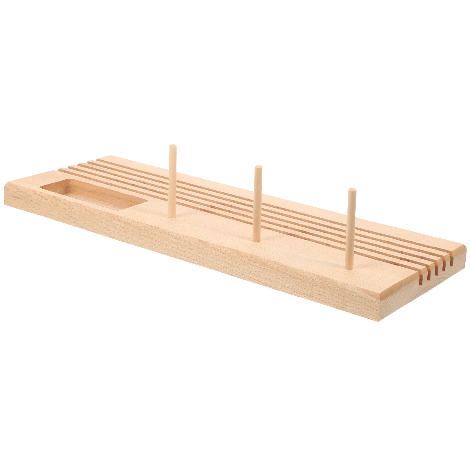 

Useful Wooden Sewing Thread Rack Knitting Tool Sewing Thread Holder Sewing Thread Rack for Storage Sewing Organizing Thread