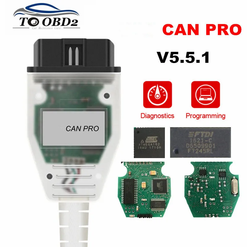 Новый для VAG CAN PRO V5.5.1 поддерживает BUS K-Line UDS работает AUDI/VW VCP OBD2 Диагностический