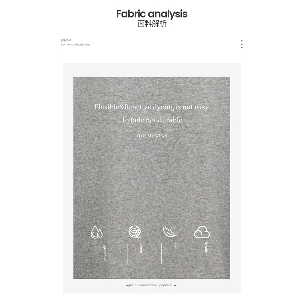 100% Cotton Pajamas for Men Fashion Print Sleepwear+Plaid Shorts Summer Hygroscopic Breathable Pajama Sets pyjama pijama homme