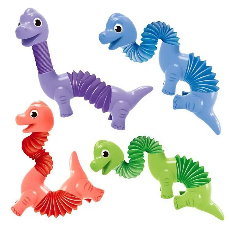 

8pcs P op Stretch Tubes idget Toys Telescopic Suction Cup Animal op Tubes Anti-stress Toy Toddlers Baby Montessori Sensory Toys