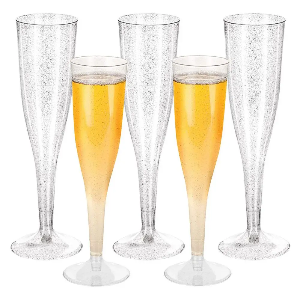 

1PCS 6.5OZ Disposable Red Wine Glass Plastic Champagne Glasses Cocktail Goblet Wedding Party Supplies Bar Drink Cup