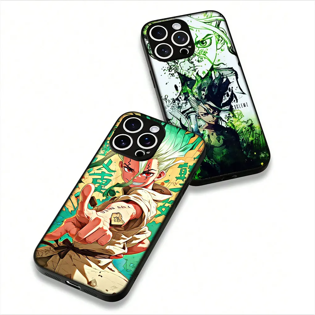 Чехол Ishigami Senkuu Dr Stone для OPPO A80 A40 A60 A38 A79 A16 A17 A58 A78 A94 A95 A57 A15 A96 A74 A53