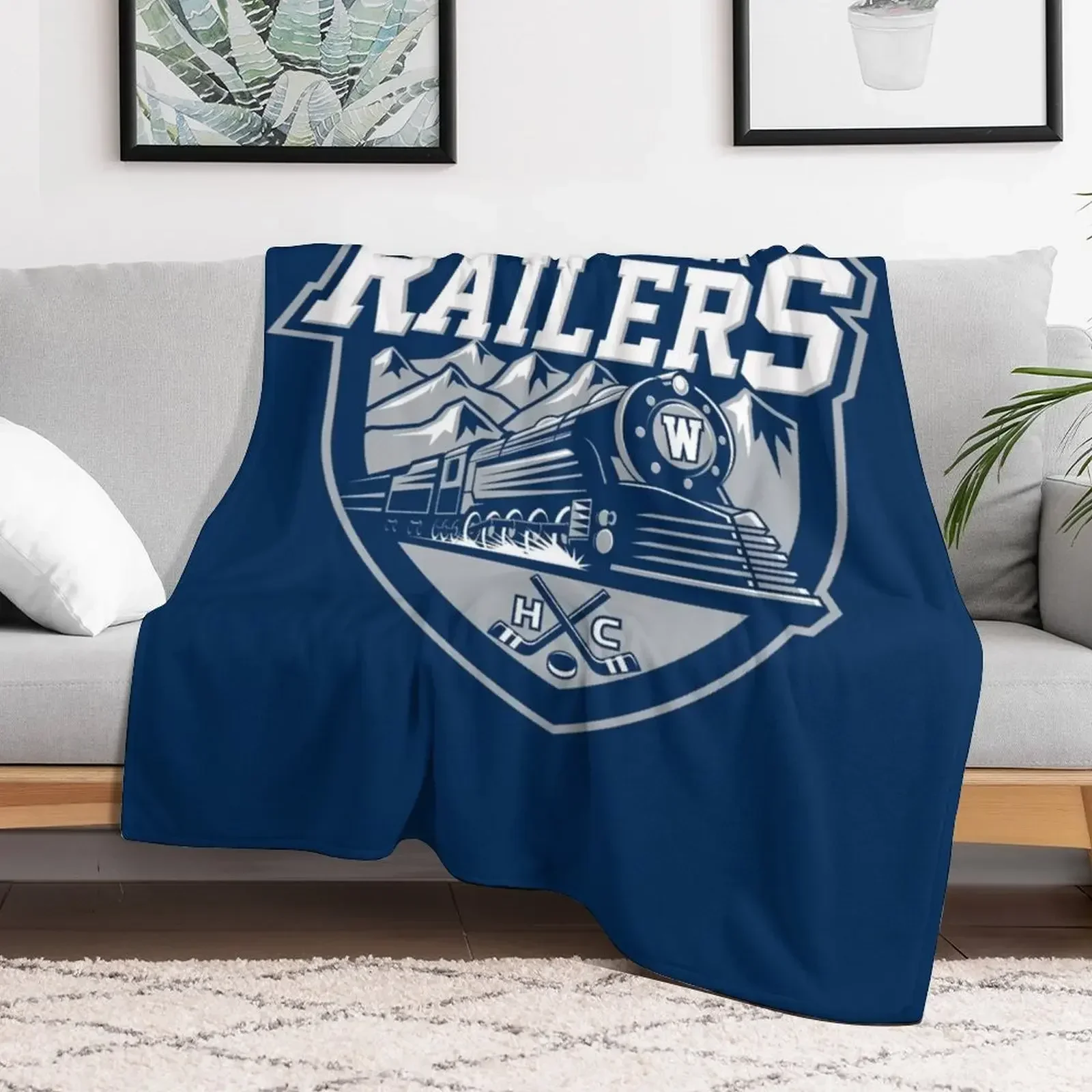 Одеяло Worcester Railers теплое зимнее одеяло Retros