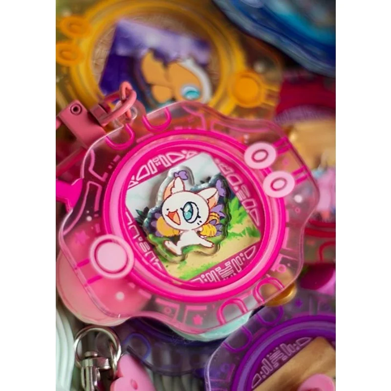 Фото Акриловый брелок-шейкер Gabumon Patamon Tailmon, подвеска для сумки Digimon, коллекционный милый аниме-подарок, специальное издание для фанатов №5