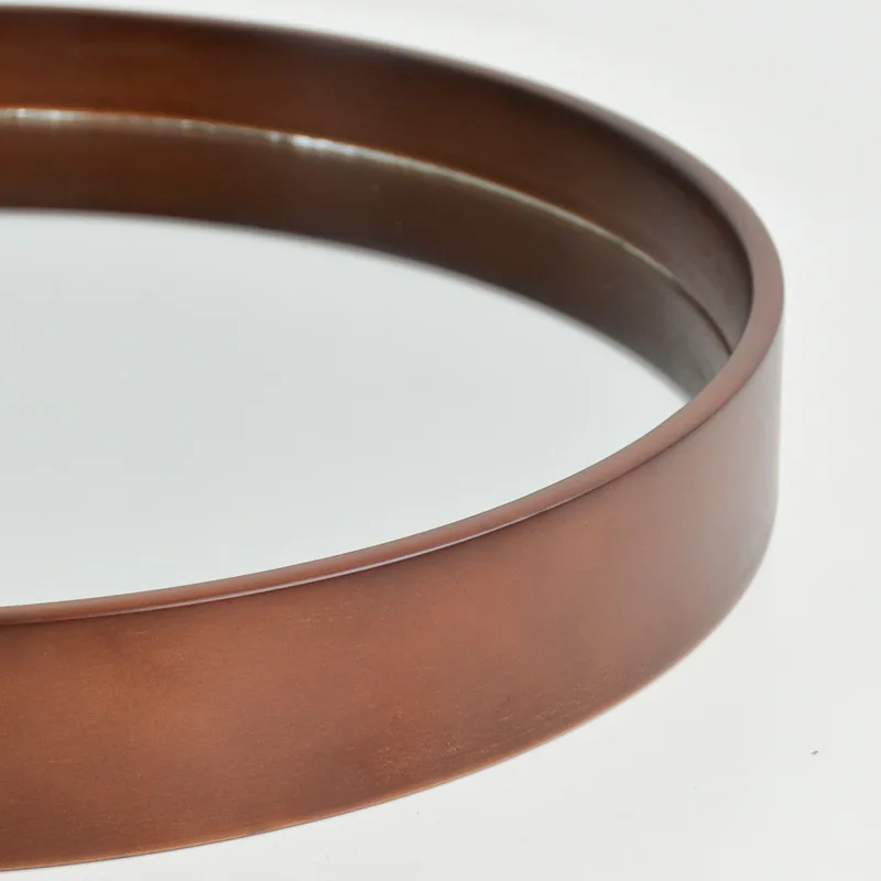 Деревянное зеркало 35 см в Корейском стиле для украшения спальни подвесное