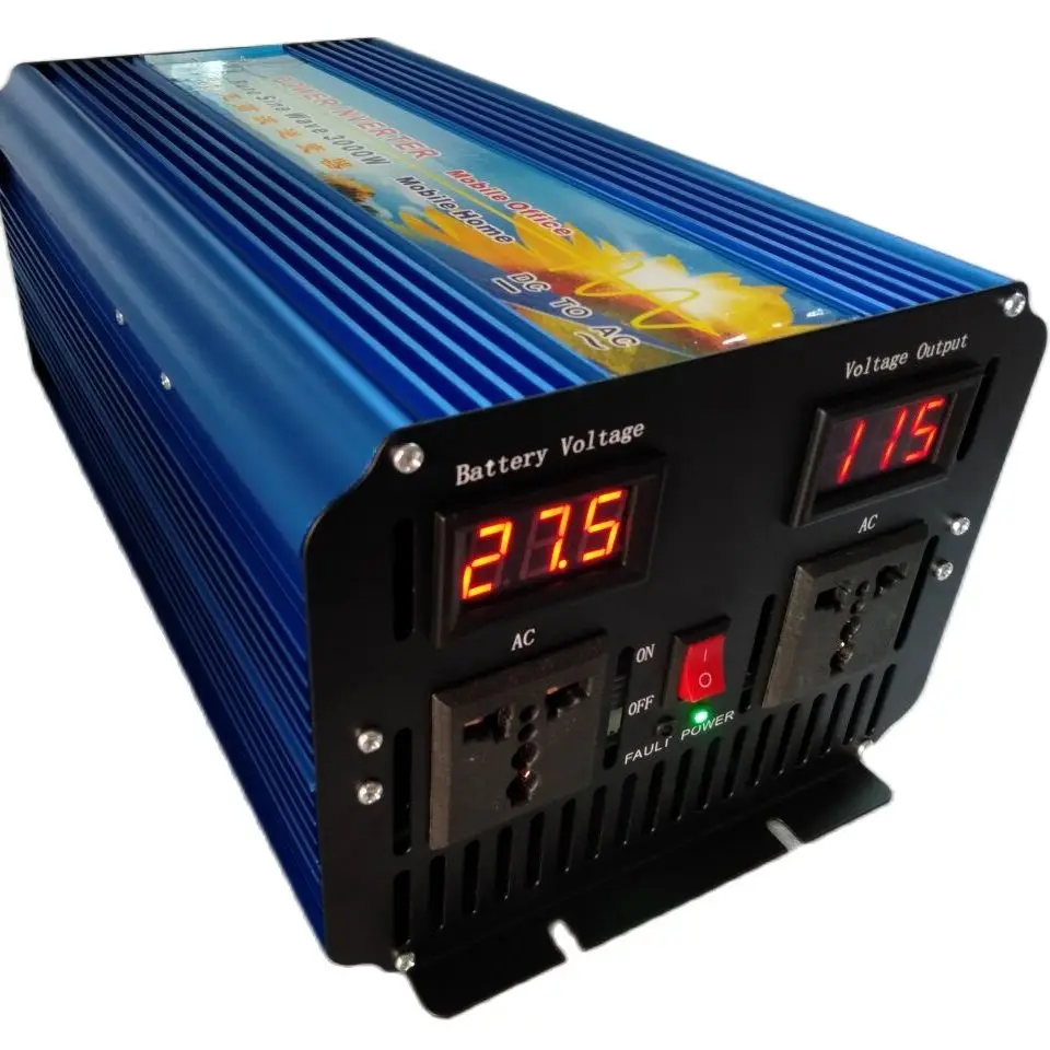 

Inversor DC 24V TO AC 110V 60HZ 3000W pure sine wave power inverter