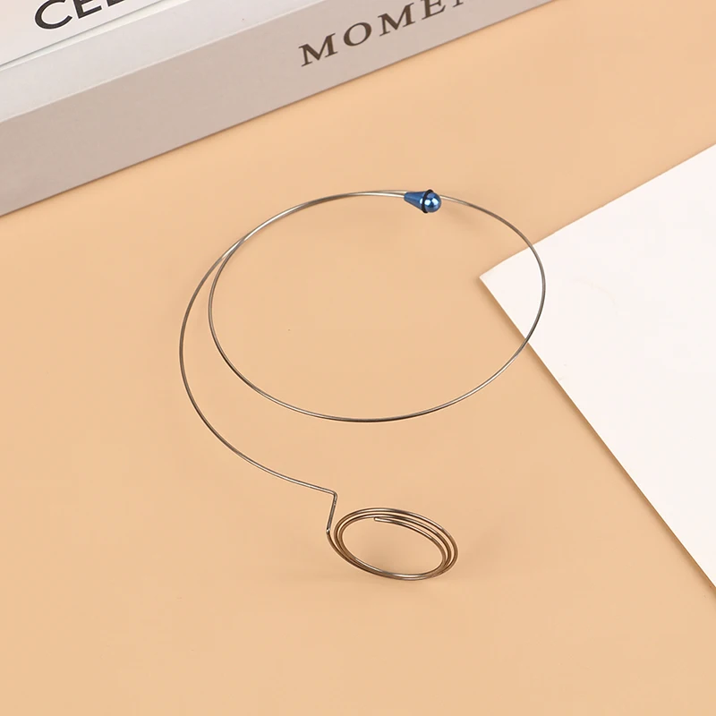 1Pc Stainless Steel Wire Eye Eyeglasses Holder Watch Repair Easy To Stuck Magnifier Eyepiece Ring Accessories