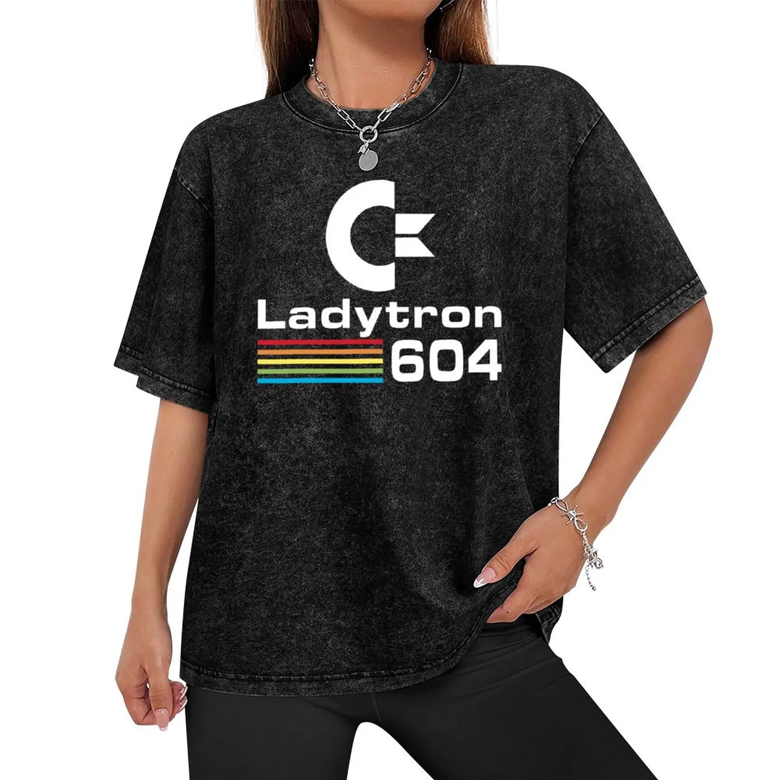 Ледитрон 604 винтажная футболка роскошная мужская с аниме новые подарки и