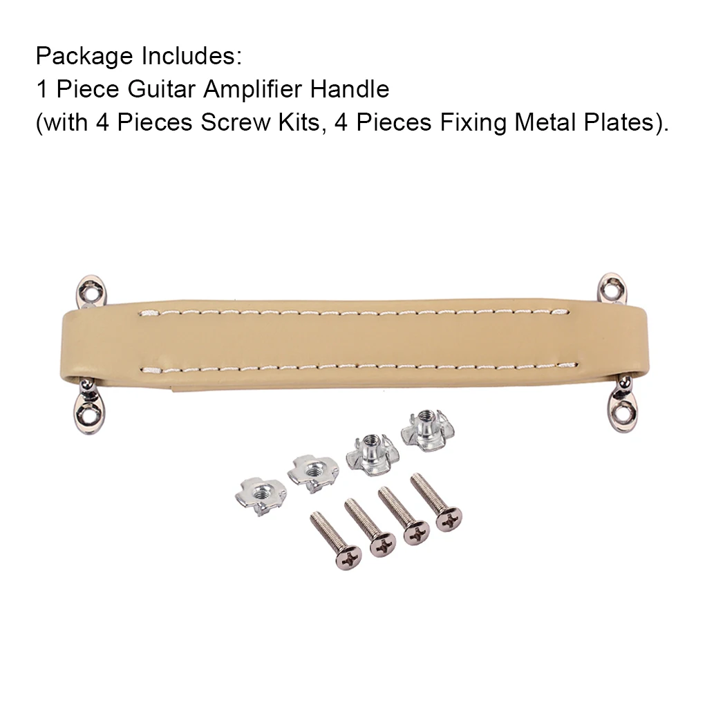 

Гитарные усилители рукоятки сверхмощные кожаные Металлические износостойкие Струнные инструменты в винтажном стиле