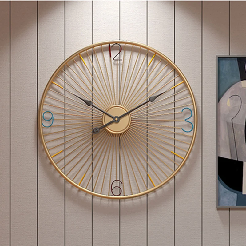 

Modern Digital Wall Clock Large Living Room Nordic Silent Bathroom Wall Clock Design My Melody Reloj Pared Wall Decoration HY50W