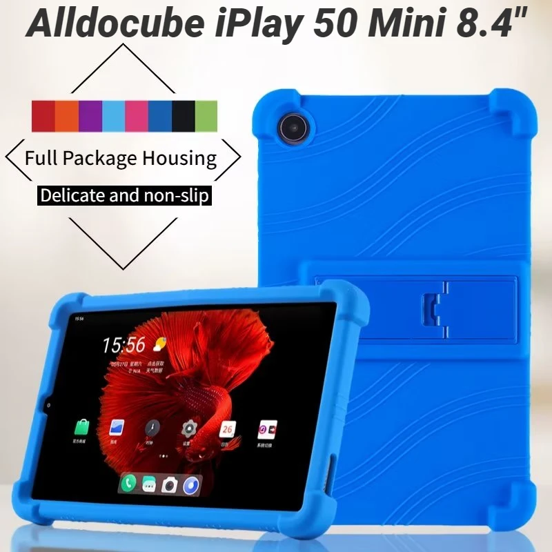 

Мягкий силиконовый чехол с подставкой для Alldocube iPlay 50 Mini чехол 8,4 дюйма