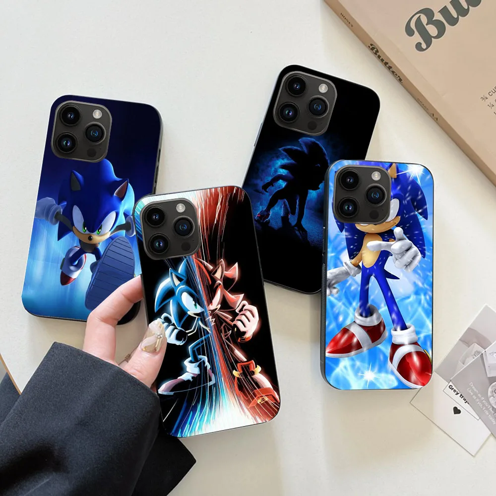 WAA-33 Черный гибкий чехол из ТПУ Sonic для Huawei Y5 6 7 8 9 Nova 3 Prime